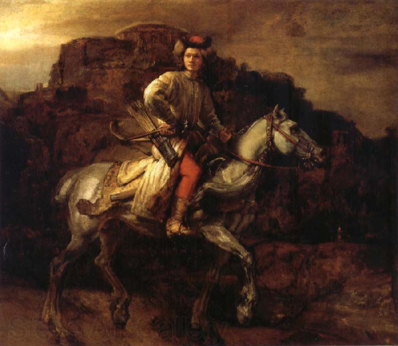 REMBRANDT Harmenszoon van Rijn The Polish Rider